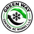 Green Way Central AC Works L.L.C official logo – AC maintenance, repair and installation company in Abu Dhabi, UAE.